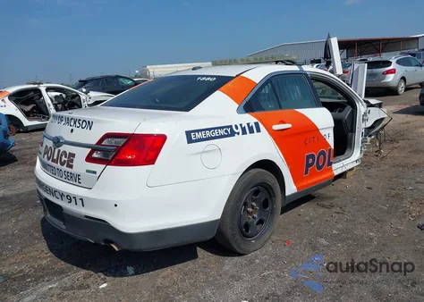 2018 Ford Police Interceptor из США, поврежденный, VIN 1FAHP2MK0JG104864